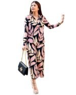 Women's Cotton Blend Printed Ethnic Co-ord Set