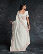 Embellished Georgette Saree - Image 4