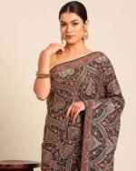 Embroidered Georgette Saree - Image 4